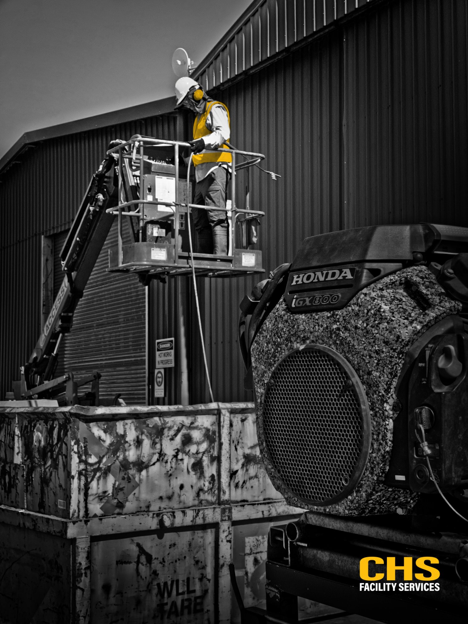 CHS elevated work platform height access maintenance South Australia